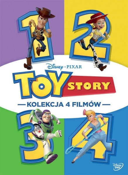 TOY STORY 1-4 4 DVD DISNEY PIXAR