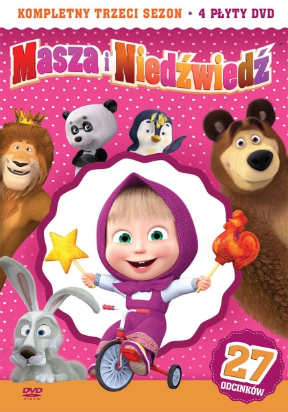 MASZA I NIEDŹWIEDŹ SEZON 3 4 DVD  