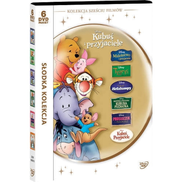 SŁODKA KOLEKCJA KUBUŚ I PRZYJACIELE 6 DVD