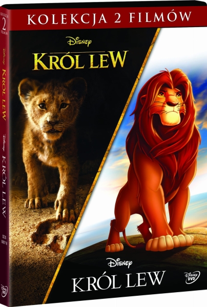 PAKIET KRÓL LEW ANIMOWANY + FABULARNY 2 DVD