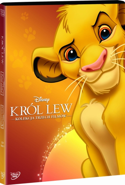 PAKIET KRÓL LEW KRÓL LEW  KRÓL LEW 2 CZAS SIMBY  KRÓL LEW 3 HAKUNA MATATA 3 DVD