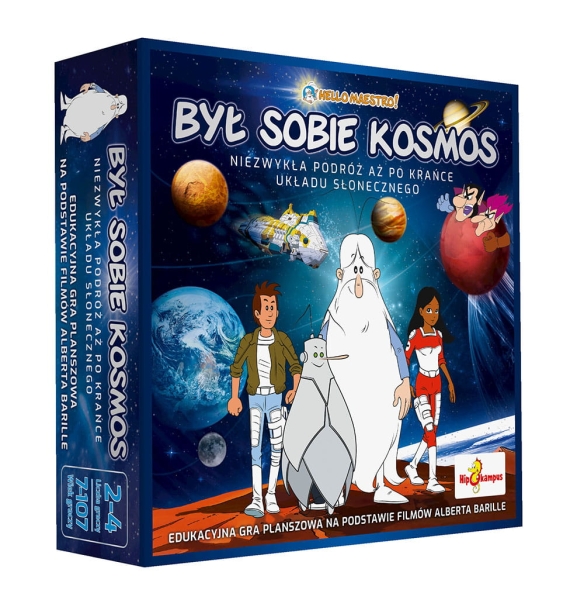 BYŁ SOBIE KOSMOS UKŁD SŁONECZNY GRA PLANSZOWA   