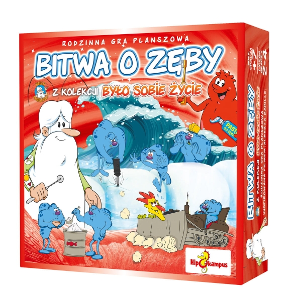 HIPOKAMPUS GRA RODZINNA BITWA O ZĘBY BYŁO SOBIE ŻYCIE