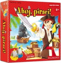 AHOJ PIRACI GRA PLANSZOWA KARAIBY SKARBY 