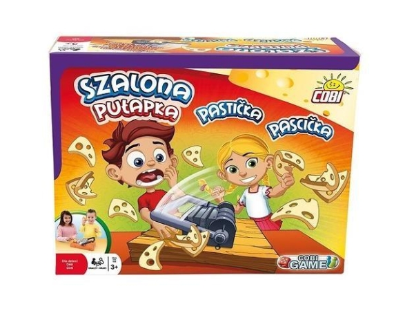 GRA SZALONA PUŁAPKA GRA PLANSZOWA 