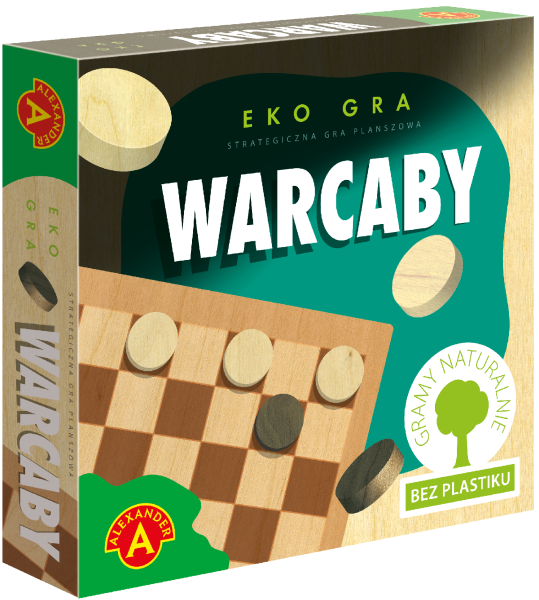 GRA PLANSZOWA GRAMY NATURALNIE BEZ PLASTIKU WARCABY