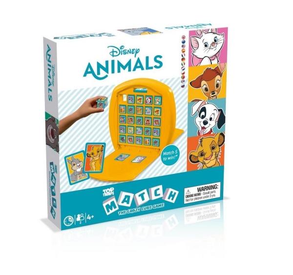 GRA DLA DZIECI MATCH DISNEY ANIMALS LOGICZNA
