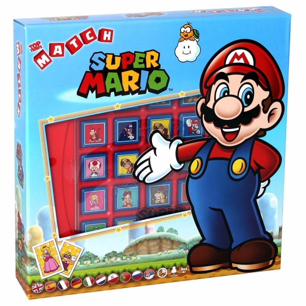 GRA TOP TRUMPS SUPER MARIO LOGICZNA DLA DZIECI