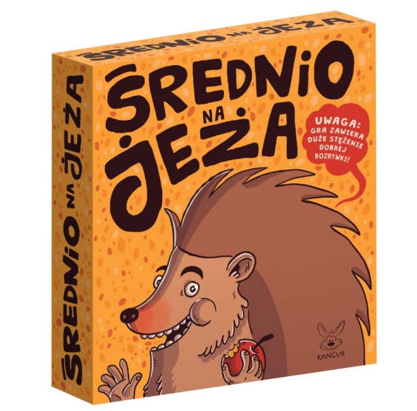 GRA KARCIANA ŚREDNIO NA JEŻA ZAGADKI LOGICZNA