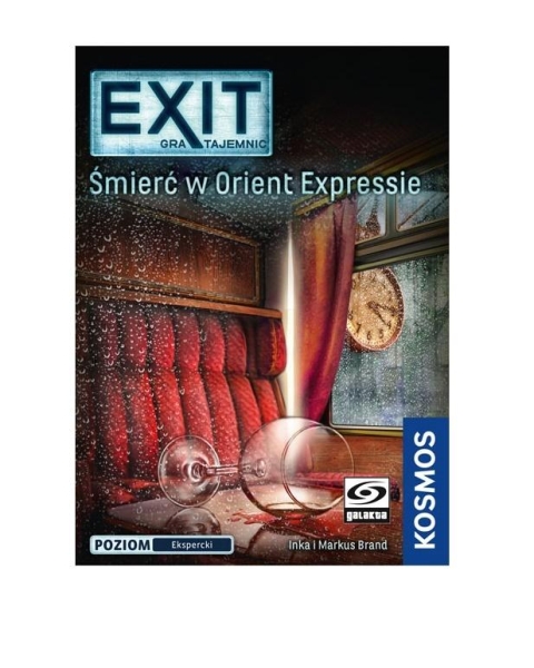 GRA EXIT: ŚMIERĆ W ORIENT EXPRESSIE ZAGADKI ESCAPE ROOM