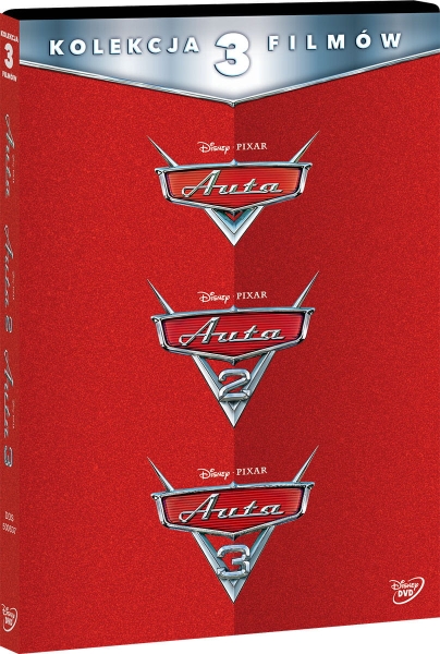 AUTA 1-3 3 DVD