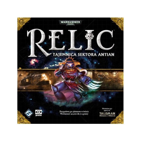 GRA PLANSZOWA RELIC: TAJEMNICA SEKTORA ANTIAN WARHAMMER
