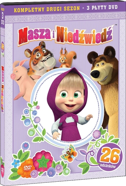 MASZA I NIEDŹWIEDŹ SEZON 2 3 DVD