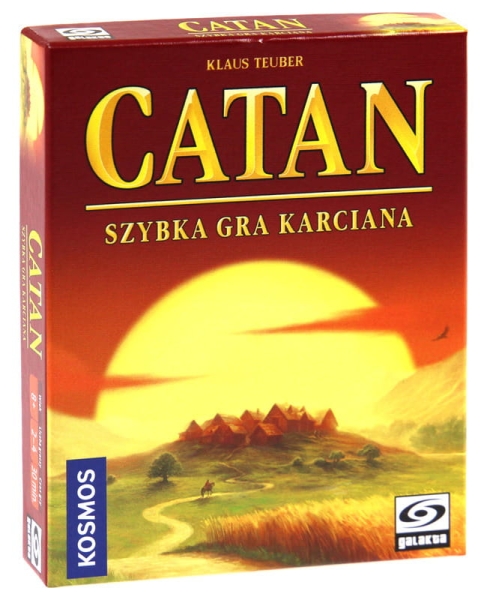CATAN SZYBKA GRA KARCIANA SUROWCE STRATEGIA