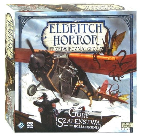 GRA PLANSZOWA ELDRITCH HORROR PRZEDWIECZNA GROZA GÓRY SZALEŃSTWA