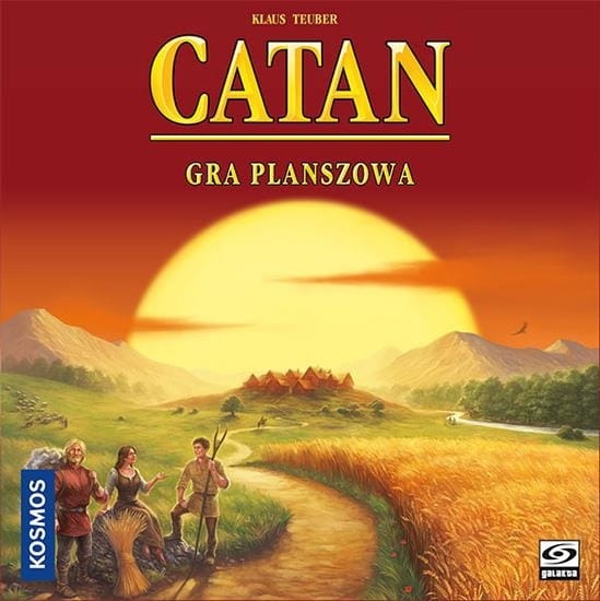 GRA PLANSZOWA CATAN STRATEGIA SUROWCE EKONOMIA