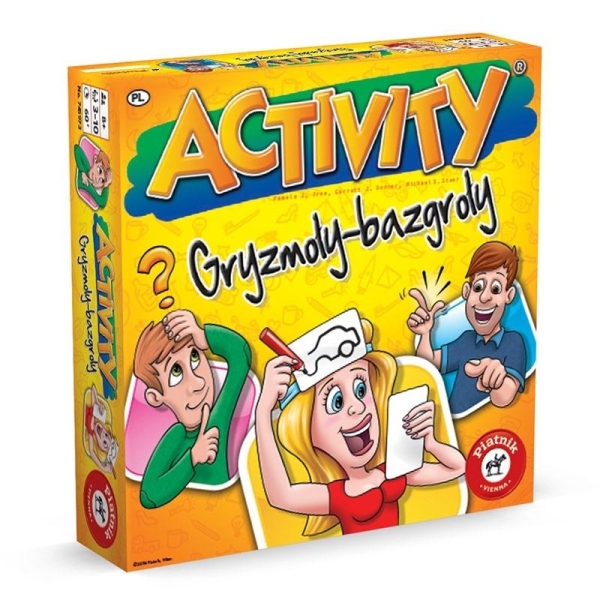 GRA ACTIVITY BAZGROŁY GRYZMOŁY RYSOWANIE TOWARZYSKA