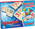 RUMMIKUB STANDARD I JUNIOR GRA PLANSZOWA 