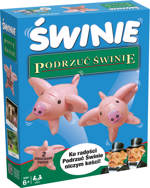 PODRZUĆ ŚWINIE IMPREZOWA  GRA PLANSZOWA 