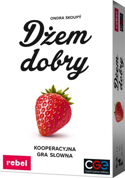 DŻEM DOBRY KOOPERACYJNA GRA SŁOWNA IMPREZOWA