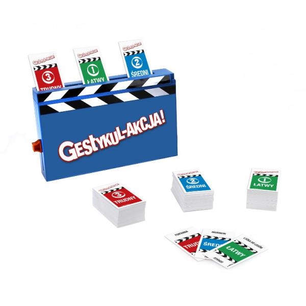 GESTYKUL-AKCJA RODZINNA GRA PLANSZOWA 