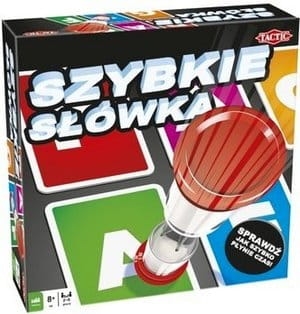 SZYBKIE SŁÓWKA LOGICZNA GRA PLANSZOWA 