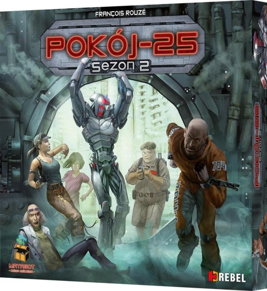 POKÓJ 25 SEZON 2 GRA LOGICZNA PLANSZOWA 