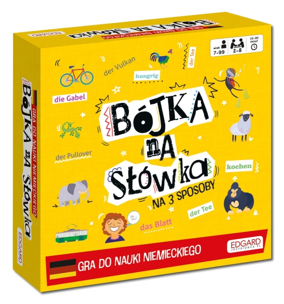 GRA BÓJKA NA SŁÓWKA GRA DO NAUKI JĘZYKA NIEMIECKIEGO