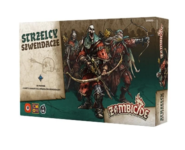 GRA ZOMBICIDE STRZELCY SZWENDACZE FIGURKI KARTY