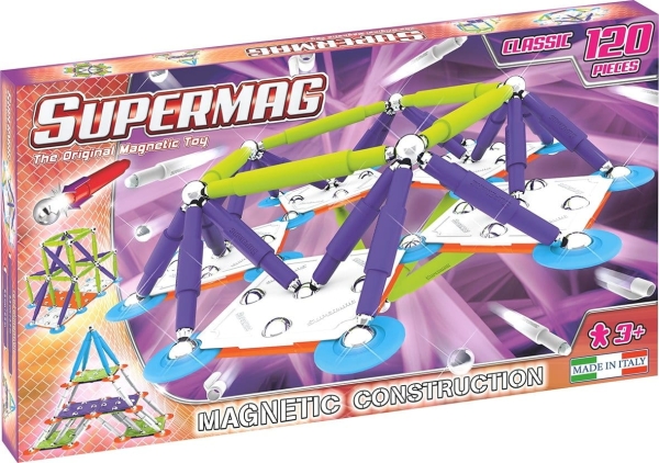 PLASTWOOD KLOCKI MAGNETYCZNE SUPERMAG CLASSIC TRENDY
