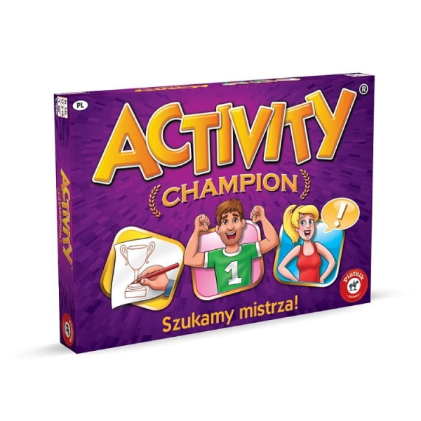 GRA PLANSZOWA ACTIVITY CHAMPION KARTY KALAMBURY