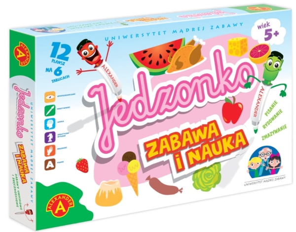 GRA DLA DZIECI UNIWERSYTET MĄDREJ ZABAWY JEDZONKO