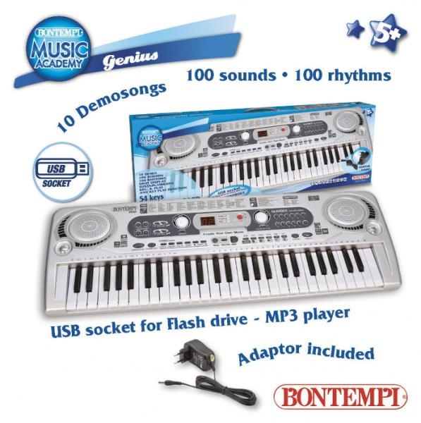 BONTEMPI PLAY KEYBOARD 54 MIDI ORGAN ELEKTRONICZNY