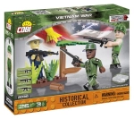 COBI 2038 HISTORICAL COLLECTION VIETNAM WAR WOJNA W WIETNAMIE - 3 FIGURKI ŻOŁNIERZY 26 KLOCKÓW