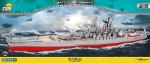 COBI 4814. SMALL ARMY. BATTELSHIP YAMATO – JAPOŃSKI PANCERNIK, 1:300