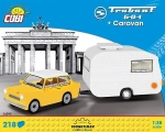 COBI 24590. CARS. TRABANT 601 + CARAVAN