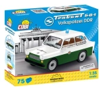 COBI 24520 YOUNGTIMER TRABANT 601 VOLKSPOLIZEI DDR 74 KLOCKI