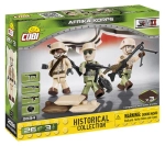 COBI 2034 HISTORICAL COLLECTION WWII AFRIKA KORPS - 3 FIGURKI ŻOŁNIERZY NIEMIECKICH 26 KLOCKÓW