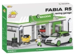 COBI 24580. SKODA FABIA R5 RACING GARAGE