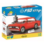 COBI 24544. YOUNGTIMER. FSO FIAT 125P CZERWONY