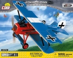 COBI 2978. SMALL ARMY. FOKKER D.VII KLOCKI SAMOLOT