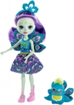 ENCHANTIMALS.DVH87 PATTER PEACOCK + FLAP
