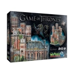 WREBBIT 3D PUZZLE GRA O TRON RED KEEP 845