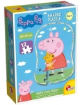 PUZZLE ŚWINKA PEPPA Z MISIEM 12 ELEMENTÓW