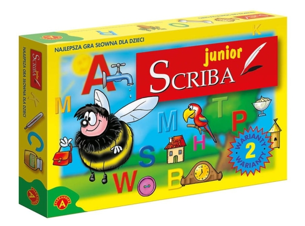 SCRIBA WERSJA JUNIOR GRA PLANSZOWA 
