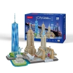 PUZZLE 3D CITY LINE NEW YORK CITY 123 ELEMENTÓW