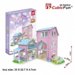 PUZZLE 3D ALISA'S HOME DOMEK DLA LALEK 74 ELEMENTY