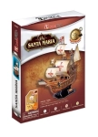 PUZZLE 3D ŻAGLOWIEC SANTA MARIA 113 ELEMENTÓW