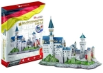 PUZZLE 3D ZAMEK NEUSCHWANSTEIN 121 ELEMENTÓW