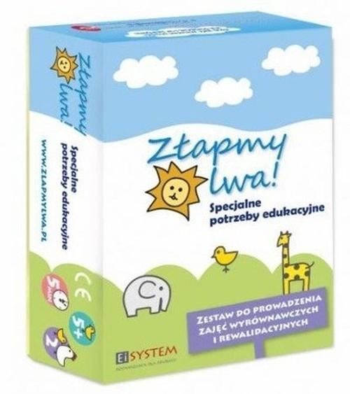 GRA SPECJALNE POTRZEBY EDUKACYJNE POMOCE DO ZŁAPMY LWA